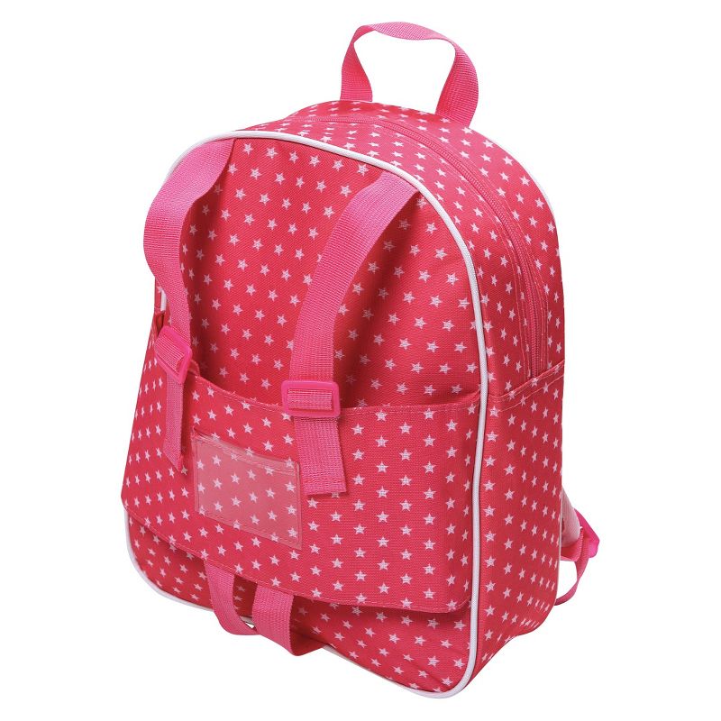 Badger Basket 18" Doll Travel Backpack - Star Pattern, 1 of 7
