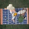 Large Boho Outdoor Plastic Straw Rug Outdoor Carpet Patio Rug Reversible RV Camping Rug Outside Mat for Balcony Deck Picnic Beach - 2 of 4