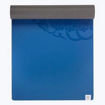 ZIVA TPE Yoga Mat - Turquoise/Gray (5mm)