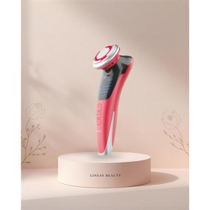 LINSAY Rejuvenation - Lifting Facial Device EMS Technology Anti-aging Warm/Cool LED Massager - 1 of 4