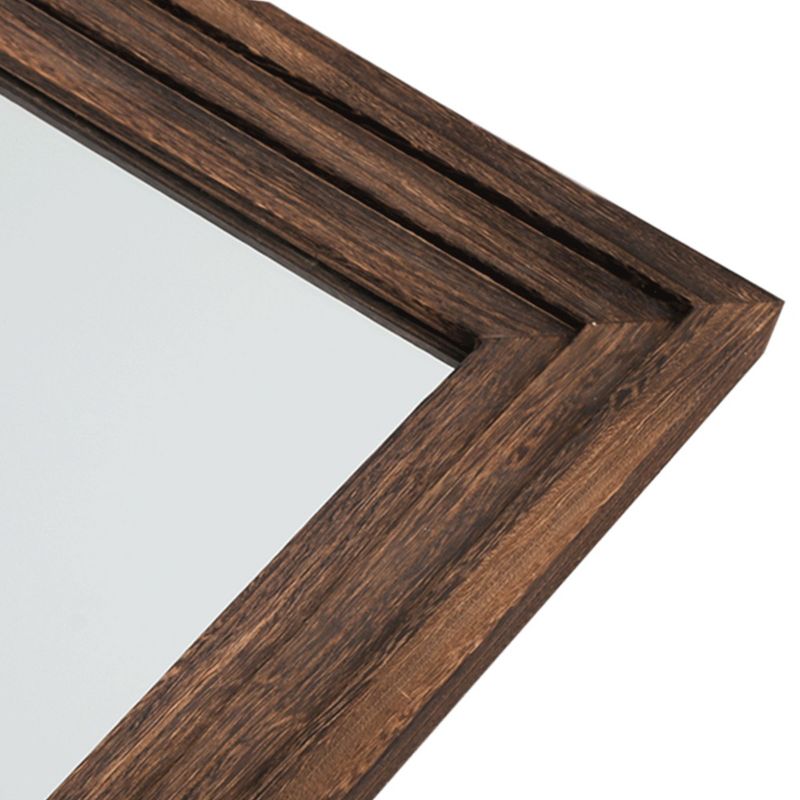 Neutypechic Wood Frame Arch Top Full Length Mirror Leaning Mirror, 3 of 6