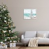 Stupell Industries Snowy Christmas Tree on Beach Framed Giclee Art - 3 of 4
