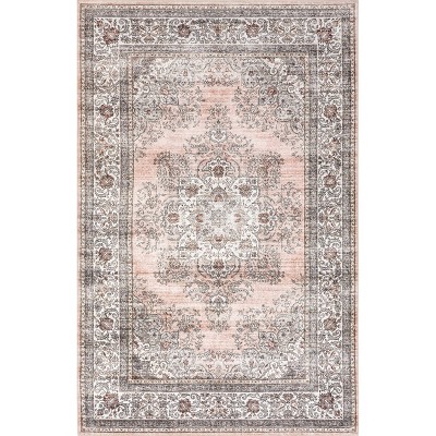 nuLOOM Cia SplashGuard Waterproof Machine Washable Area Rug