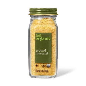 Organic Ground Mustard - 2oz - Good & Gather™ - 1 of 3