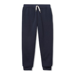Lands' End Kids High Pile Fleece Lined Jogger Sweatpants - 1 of 2