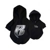 Fresh Pawz Ruff Ryders BulletProof Logo Dog Hoodie - 3 of 3