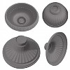 Bloem Indoor/Outdoor Plastic Grecian Urn Planter - 2 of 4