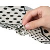 Allegra K Women's Polka Dot Long Skinny Double-Sided Scarf 57.87*5.12"(L*W) - 4 of 4