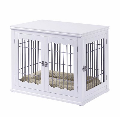 unipaws Wooden Wire Pet Crate