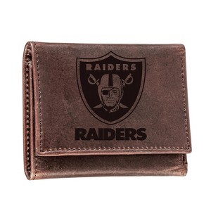 Evergreen Las Vegas Raiders Tri-Fold Wallet, Brown - 1 of 1