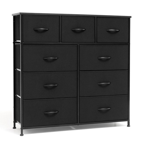 Extra Wide Dresser top Storage Tower with Sturdy Steel Frame