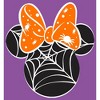 Girl's Disney Mickey and Friends Minnie Web Silhouette T-Shirt - 2 of 4