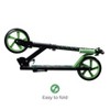 Minecraft Scooter for Kids and Teens with 200mm PU Big Wheels, ABEC-7 Bearings, Lightweight Aluminum & Steel Body - 4 of 4