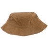 Alilang Corduroy Bucket Hat with Classic Design for a Stylish Casual Look - 3 of 4