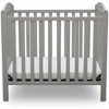 Delta Children Sprout Mini Crib With Adjustable Height and Mattress - 4 of 4