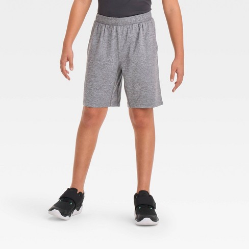 Girls' Soft Gym Shorts - All In Motion™ Light Gray Xl : Target