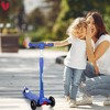 3 Wheel Scooter for Kids-Lean-to-Steer Technology with Light-Up Wheels,Adjustable Height Handlebar, Wide Anti-Slip Deck - 2 of 4