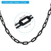 Unique Bargains Adjustable Crowd Control Driveway Plastic Chain Barrier with Snap Hooks - 2 of 4