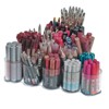 Azar Displays 15-Cup Cylinder Triangular Clear Acrylic Holder - 2 of 3