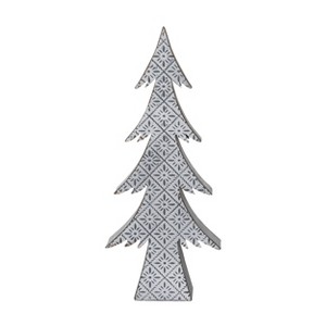 Transpac Metal 20.25 in. White Christmas Punch Tree - 1 of 2