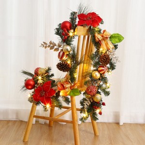 6 Ft Christmas Garland with Lights - 1 of 4