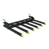 Clamp on Debris Forks to 60" Bucket, Heavy Duty Clamp-On Pallet Fork 4000 lbs Capacity Attachments Fit for Loader Bucket Skidsteer Tractor - 2 of 4