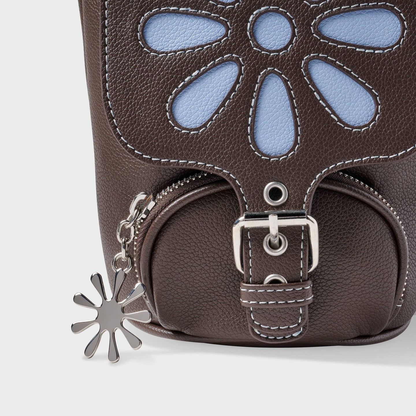 Рюкзак Delia's dELiA*s Mini Graphic - Brown Floral, цвет: Коричневый — фото 5