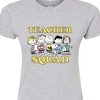 Women's - Peanuts - Teacher Squad Fitted Graphic T-Shirt - 2 of 4