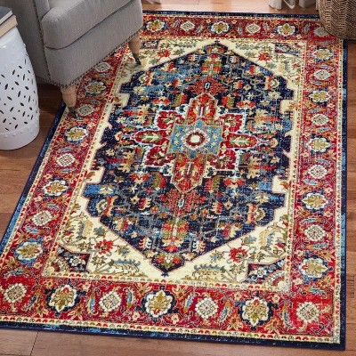 Luxe Weavers Traditional Floral Area Rug