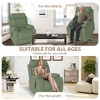 Electric Power Lift Recliner Chair for Elderly Fabric Recliner Chair for Seniors Side Pocket Remote Control Light Gray - 4 of 4