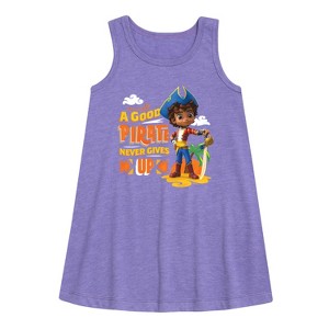 - Santiago of The Sea - A Good Pirate Graphic Sleeveless Aline Dress - 1 of 3