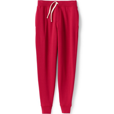 Lands' End School Uniform Adult Jogger Sweatpants - Large - Red : Target