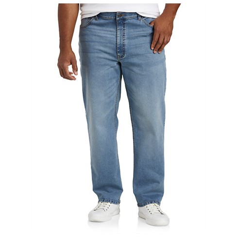 Skinne gear Tilmeld Big + Tall Essentials By Dxl Relaxed-fit Jeans - Men's Big And Tall Light  Wash X : Target
