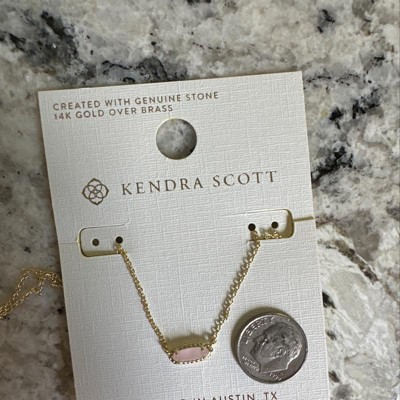 Kendra Scott Iris Rhodium Over Brass Pendant Necklace - Silver : Target