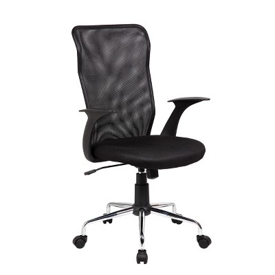 Medium Back Mesh Assistant Chair Black - Techni Mobili