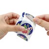 Wrapables Christmas Stickers Label Roll, Holiday Stickers for Sealing Cards, Envelopes, Gift Boxes, Festive Party Favors (500 pcs), Santa Claus - 3 of 4