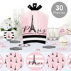 Big Dot of Happiness Paris, Ooh La La - Paris Themed Baby Shower or Birthday Party Decor and Confetti - Terrific Table Centerpiece Kit - Set of 30 - 2 of 4