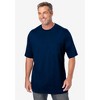KingSize Shrink-Less Lightweight Pocket Crewneck T-Shirt - 4 of 4