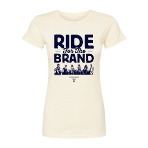 Women's - Yellowstone - Ride For The Brand Fitted Graphic T-Shirt - 1 of 3