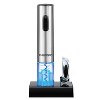 Chefman RJ42-SS Automated Cordless Electric Stainless Steel Illuminated Countertop Automatic Wine Bottle Opener with Rechargeable Battery (2 Pack) - image 2 of 4