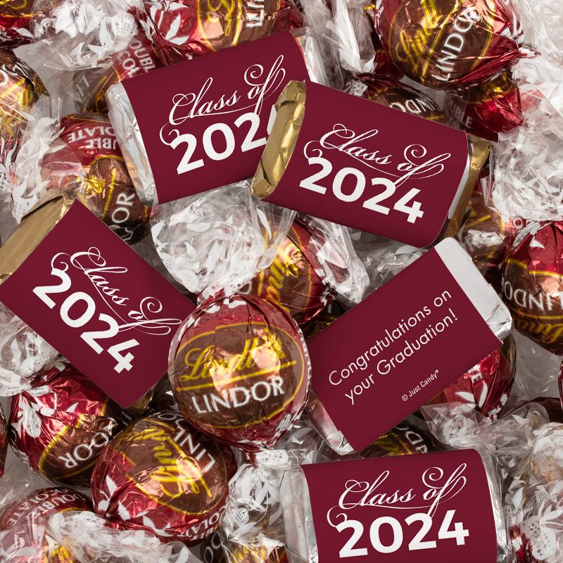 90 Pcs Graduation Candy Party Favors Class of 2023 Hershey's Miniatures and Truffles by Just Candy, 1 of 4