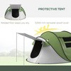 Aghana Digitals 2-3 Person Quick Setup Camping Tent with Porch, 3000mm Waterproof, Green, Mesh - 4 of 4