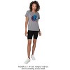 Women's Star Trek Enterprise Patch Loose T-Shirt Athletic Heather - 3 of 4