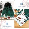 Santa Claus Print Christmas Rug - Festive Non-Slip Machine Washable Area Rug, Soft Holiday Design for Living Room - 4 of 4