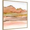 Amanti Art 30"x30" Desert Scape IV by Chris Paschke Framed Wall Art Print: Modern Home Decor Wall Canvases - 2 of 4