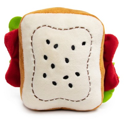 Buckle-Down Dog Toy Squeaker Plush - SCOOBY DOO Sandwich