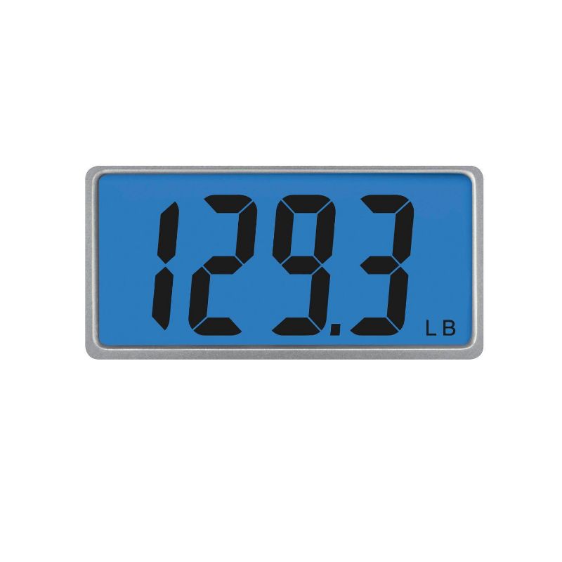 Digital Glass Scale with LCD Display and Backlight Clear - Weight Watchers, 5 of 11