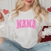 Simply Sage Market Women's Graphic Sweatshirt Mama Pink Hearts - 2 of 4