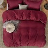 3 pieces Duvet Cover Soft Double Brushed Bedding Set for Kids & Adults Zipper Closure - 3 of 4