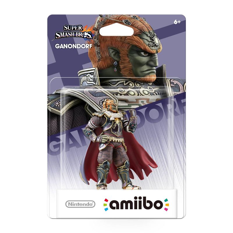 Nintendo Super Smash Bros. Series amiibo Figure - Ganondorf, 1 of 3